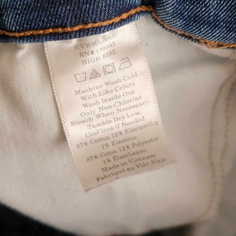Everlane High Rise Jeans - Picture 8 of 8